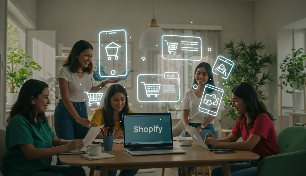 Como expertas Shopify, no solo creamos tiendas bonitas; diseñamos experiencias de compra que reducen carritos abandonados y fidelizan clientes.