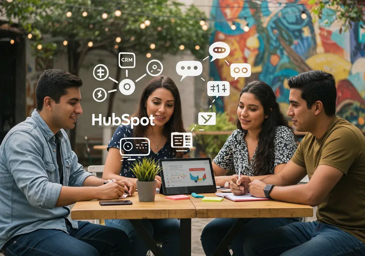 Somos partner certificadas de HubSpot porque creemos en estrategias digitales que crecen contigo. No solo usamos la herramienta; la dominamos para que tu negocio ahorre tiempo y multiplique resultados.